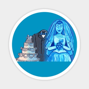 Black Widow Bride- Haunted Mansion Magnet